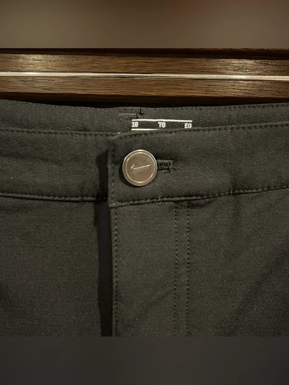 Nike Golf Black Stretch Slim Fit Pants